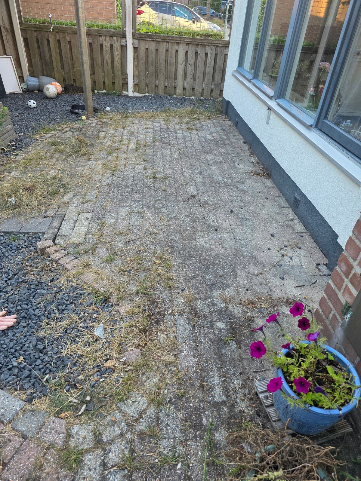 gratis tegels, Ophalen, Gebruikt, Beton, Terrastegels