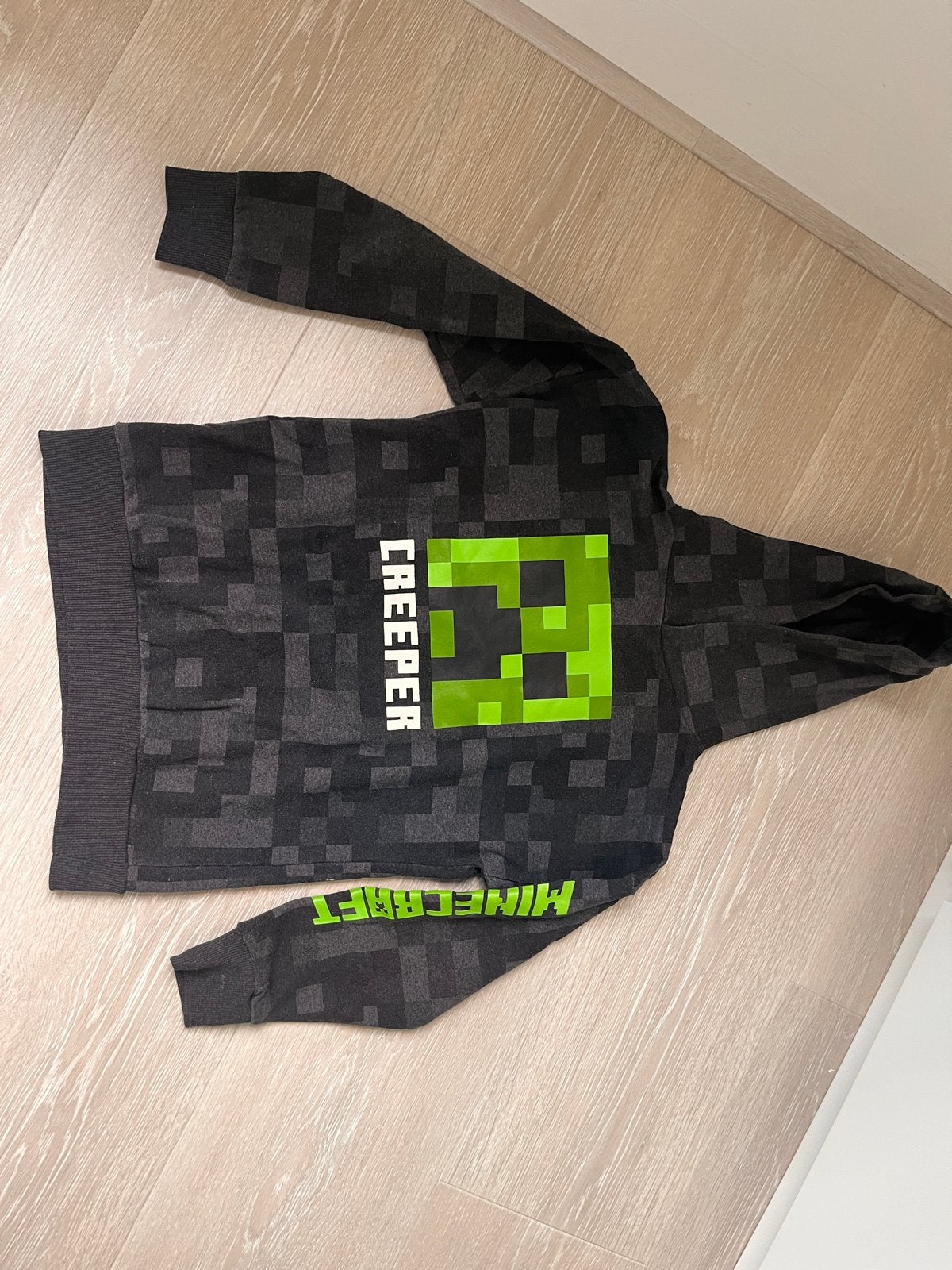 Minecraft Creeper hoodie - Maat 11/12 jaar, Boeken, Ophalen of Verzenden