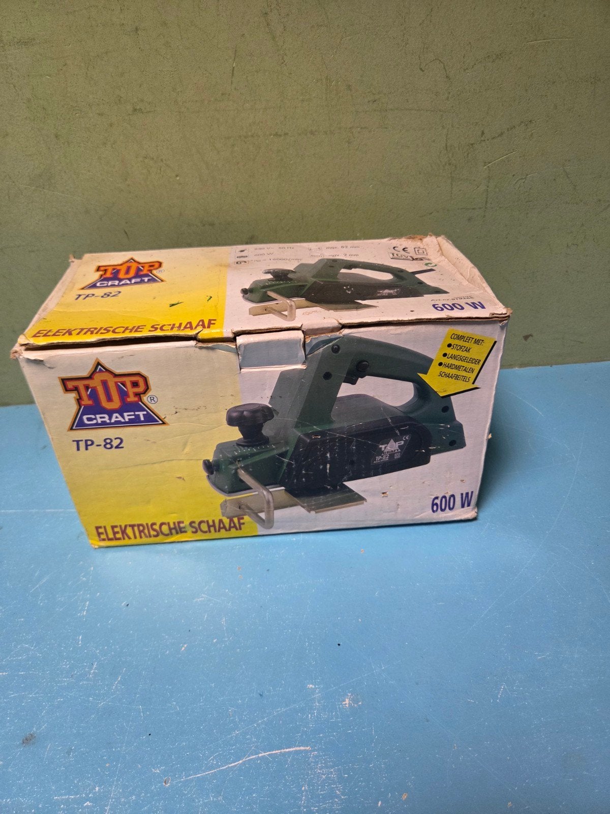 Top Craft TP-82 Elektrische Schaaf - 600W, Ophalen of Verzenden, Gebruikt