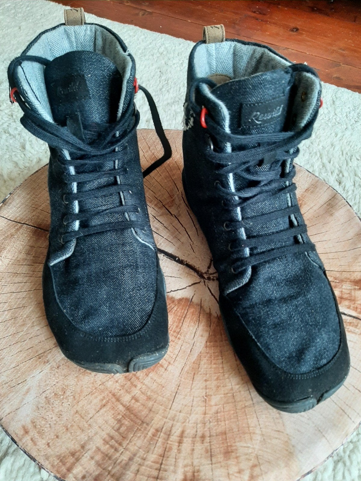 Zwarte Wildling halfhoge barefoot  boots 40, Ophalen of Verzenden, Zo goed als nieuw, Zwart