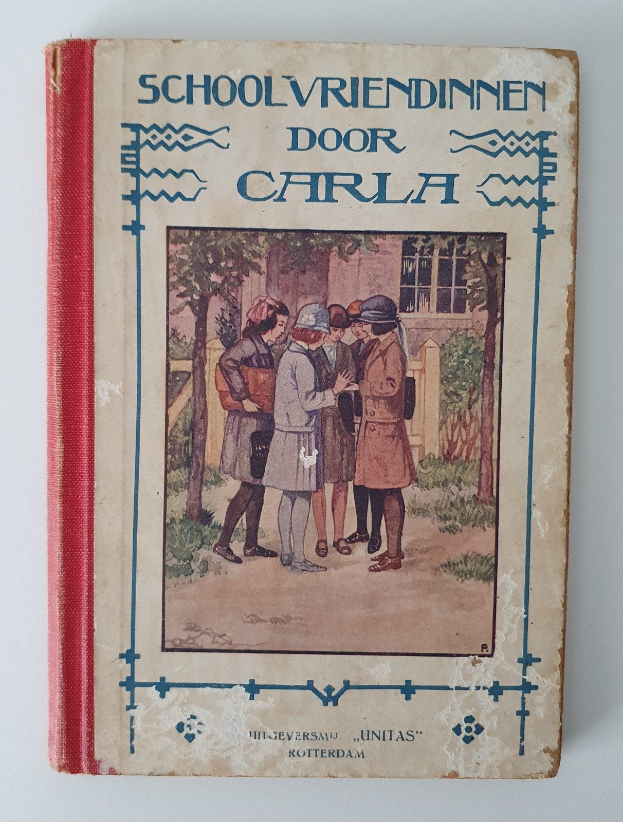 Schoolvriendinnen – Carla – zondagsschool boekje – Unitas, Boeken, Ophalen of Verzenden, Gelezen, Fictie algemeen