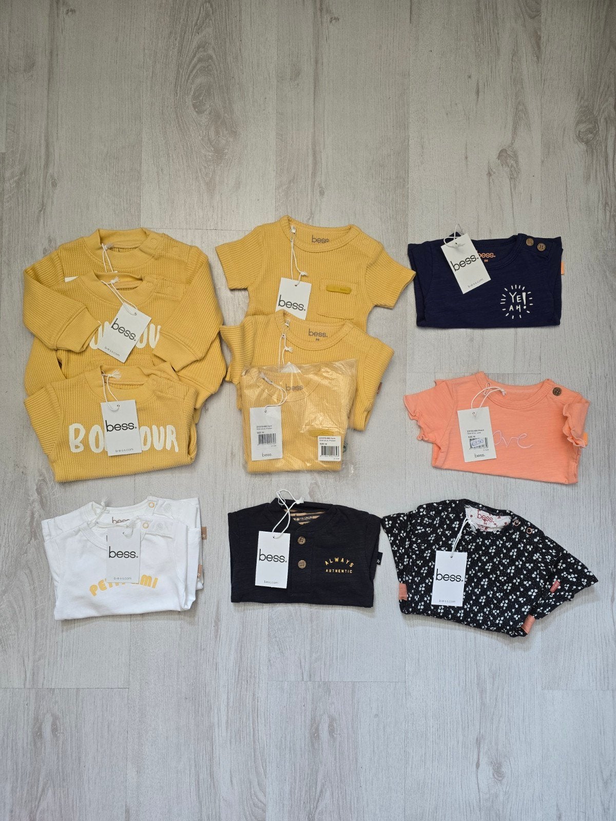 Partij Bess babykleding maat 50-56, nieuw met kaartjes, Ophalen of Verzenden, Nieuw, Bess, Jongetje of Meisje