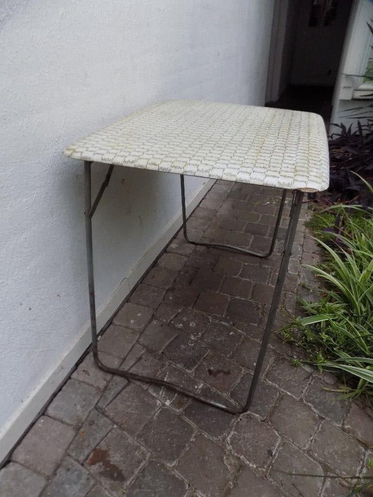 Kampeertafel Balkontafel, Tuintafel, Bijzettafel vintage, Ophalen of Verzenden, Gebruikt