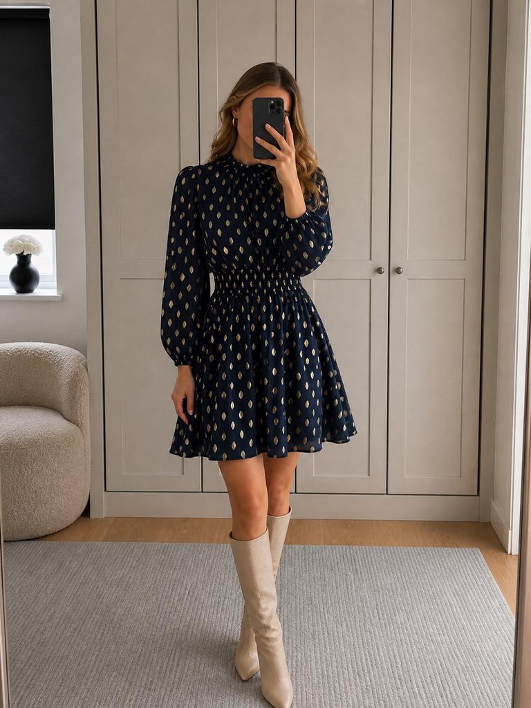 Jurk | Shein | L | nieuw, Kleding | Dames, Jurken, Zwart, Maat 42/44 (L), Nieuw, Ophalen of Verzenden