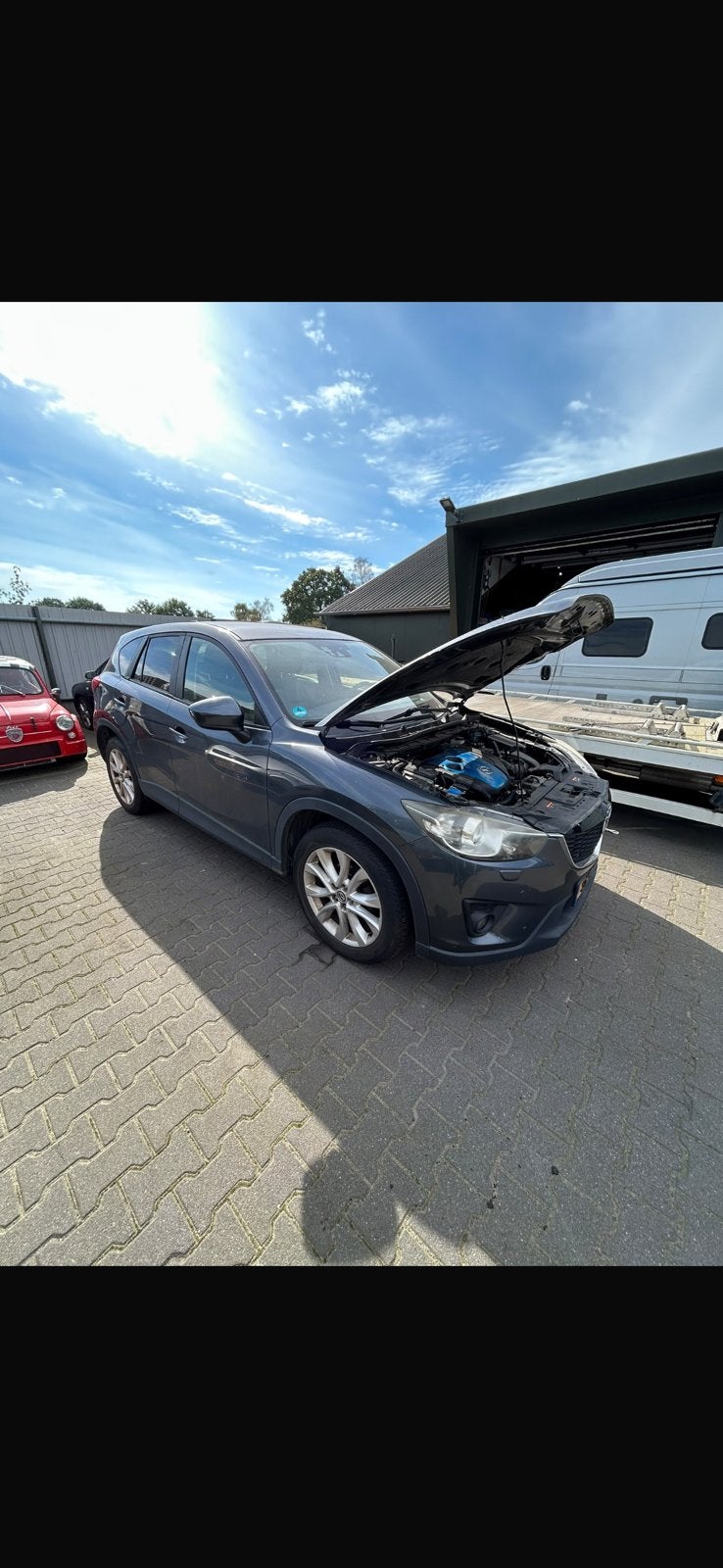 Mazda CX-5 2.2 Skyactiv 129KW 4WD AUT 2013 Grijs, Auto's, Automaat, 4 cilinders, 2000 kg, 2191 cc