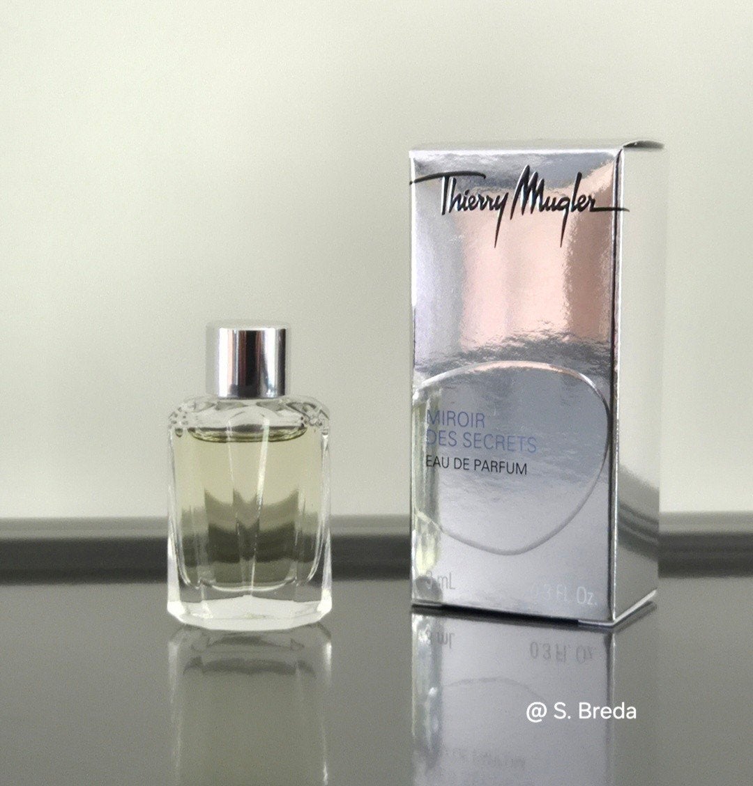 Thierry Mugler - Miroir des Secrets - miniatuur met doosje, Ophalen of Verzenden, Zo goed als nieuw, Miniatuur, Gevuld