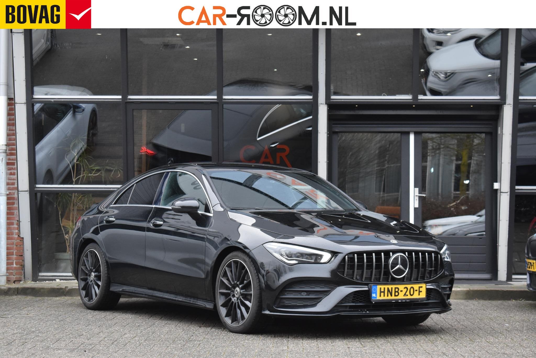 Mercedes-Benz CLA-klasse 250 AMG Lane ACC Camera CLA 45 Pakk, Auto's, Gebruikt, 4 cilinders, Met garantie (alle), Leder en Stof