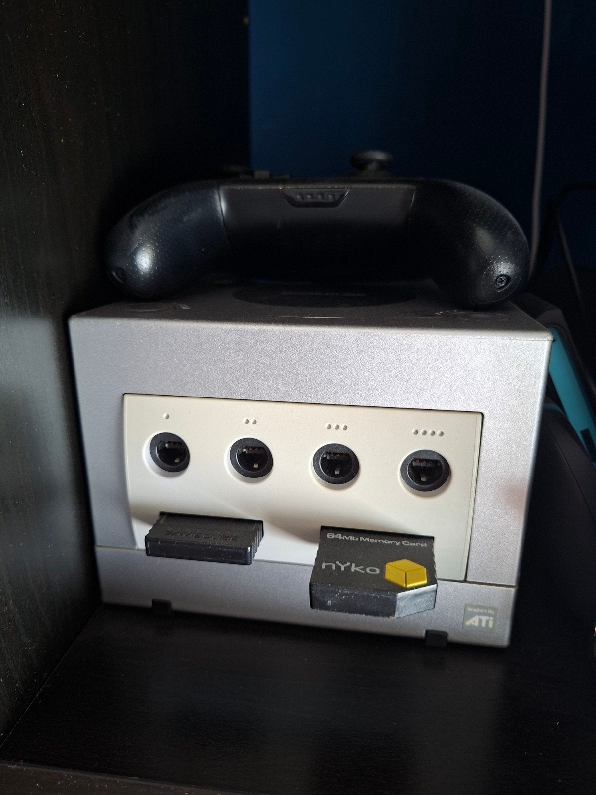 Nintendo GameCube inclusief 2 controllers, Gebruikt, Met 2 controllers, Ophalen of Verzenden, Met geheugenkaart