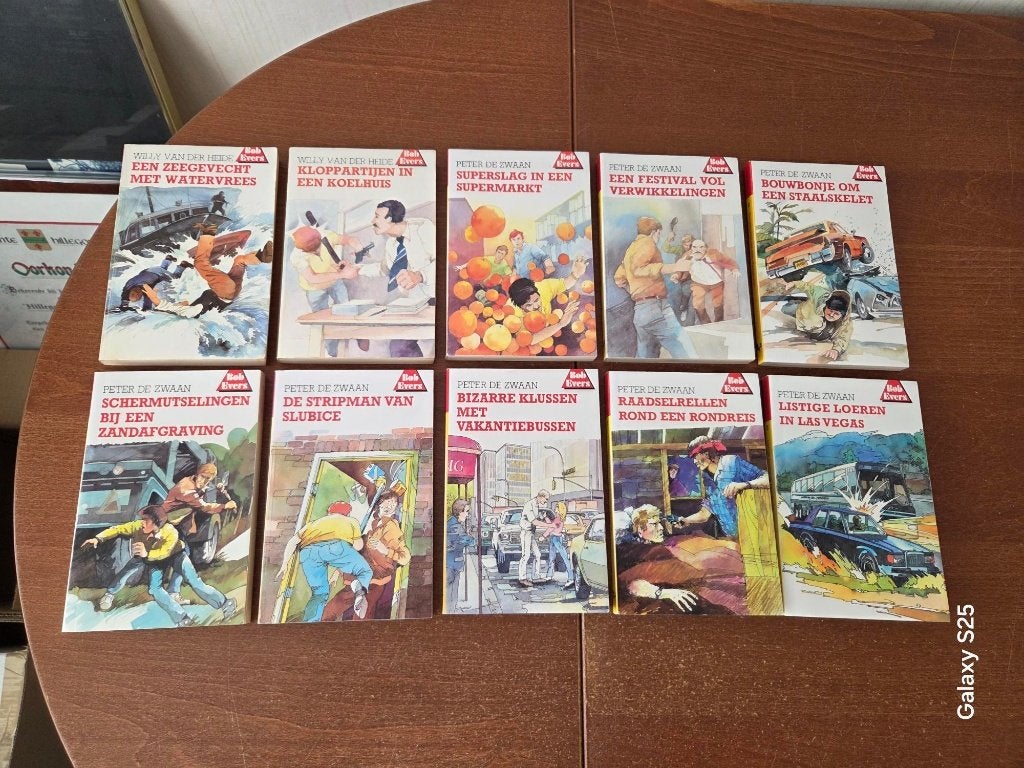 10 x  Bob  Evers  -  Hogere  nummers, Boeken, Ophalen of Verzenden, Zo goed als nieuw