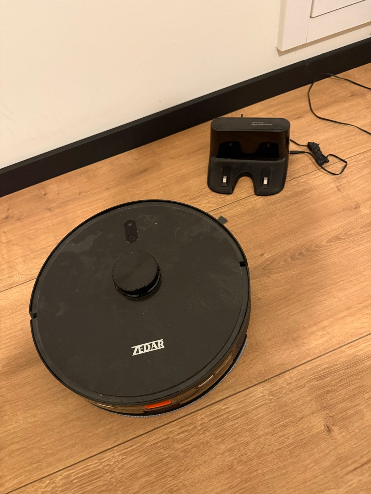 Zedar Robotstofzuiger met Dweilfunctie 100 euro!, Overige merken, Gebruikt, Dweilfunctie, Ophalen of Verzenden