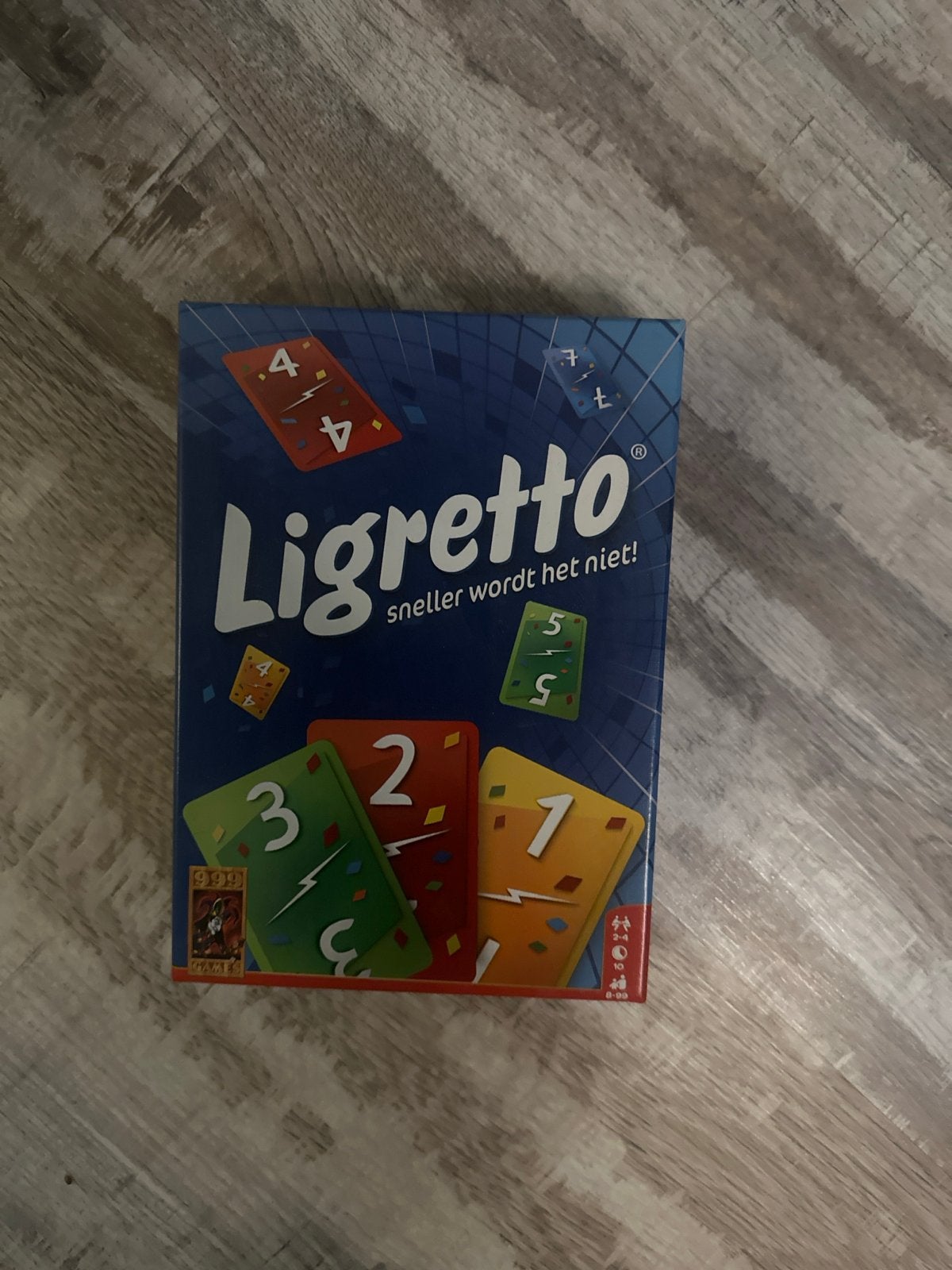 Ligretto Kaartspel - Snel en Spannend Kaartplezier!, Drie of vier spelers, Ophalen, Gebruikt