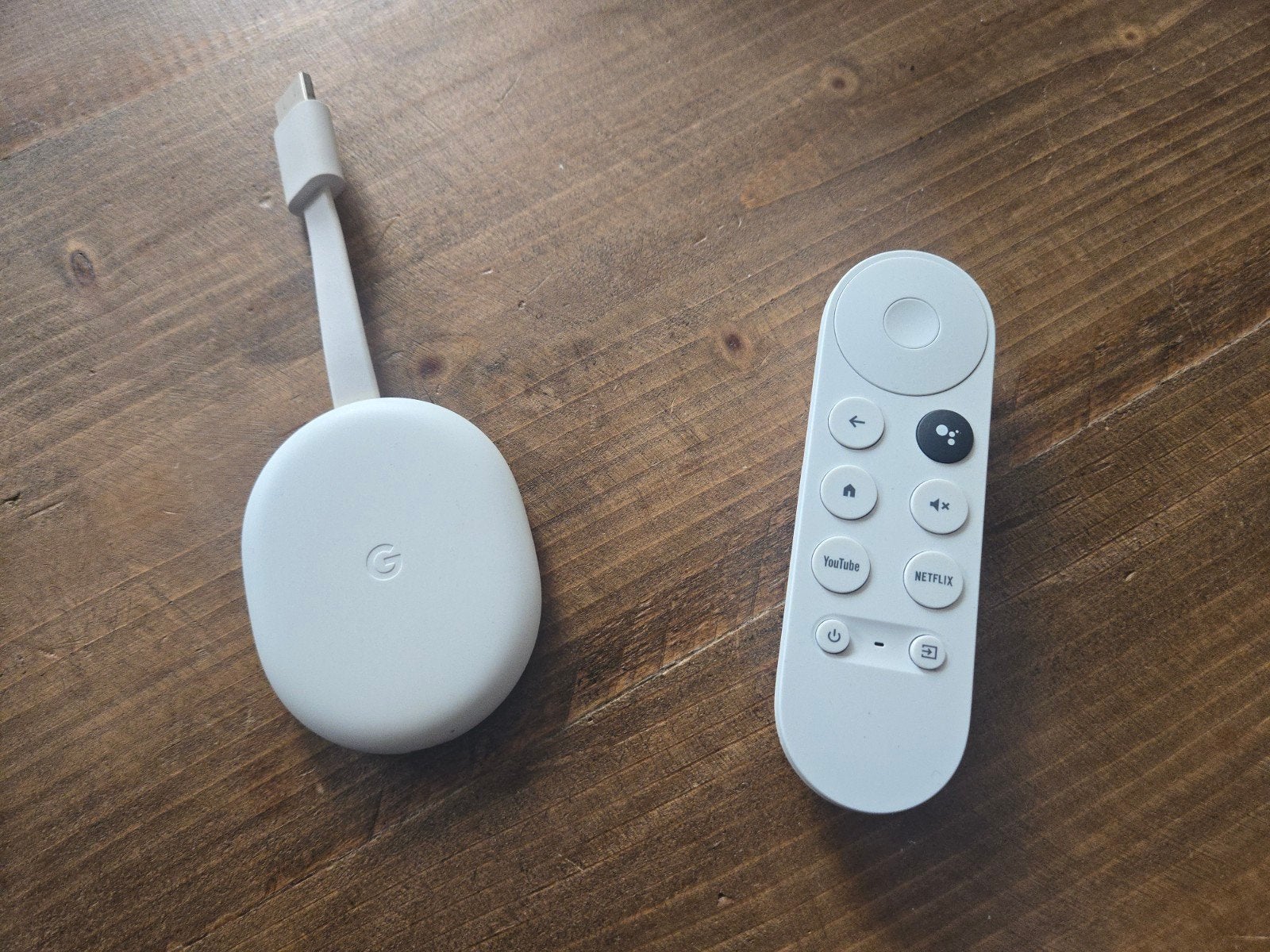 Chromecast met Google TV (4K) + nieuwe afstandsbediening, Ophalen, Zo goed als nieuw, HDMI, Zonder harde schijf