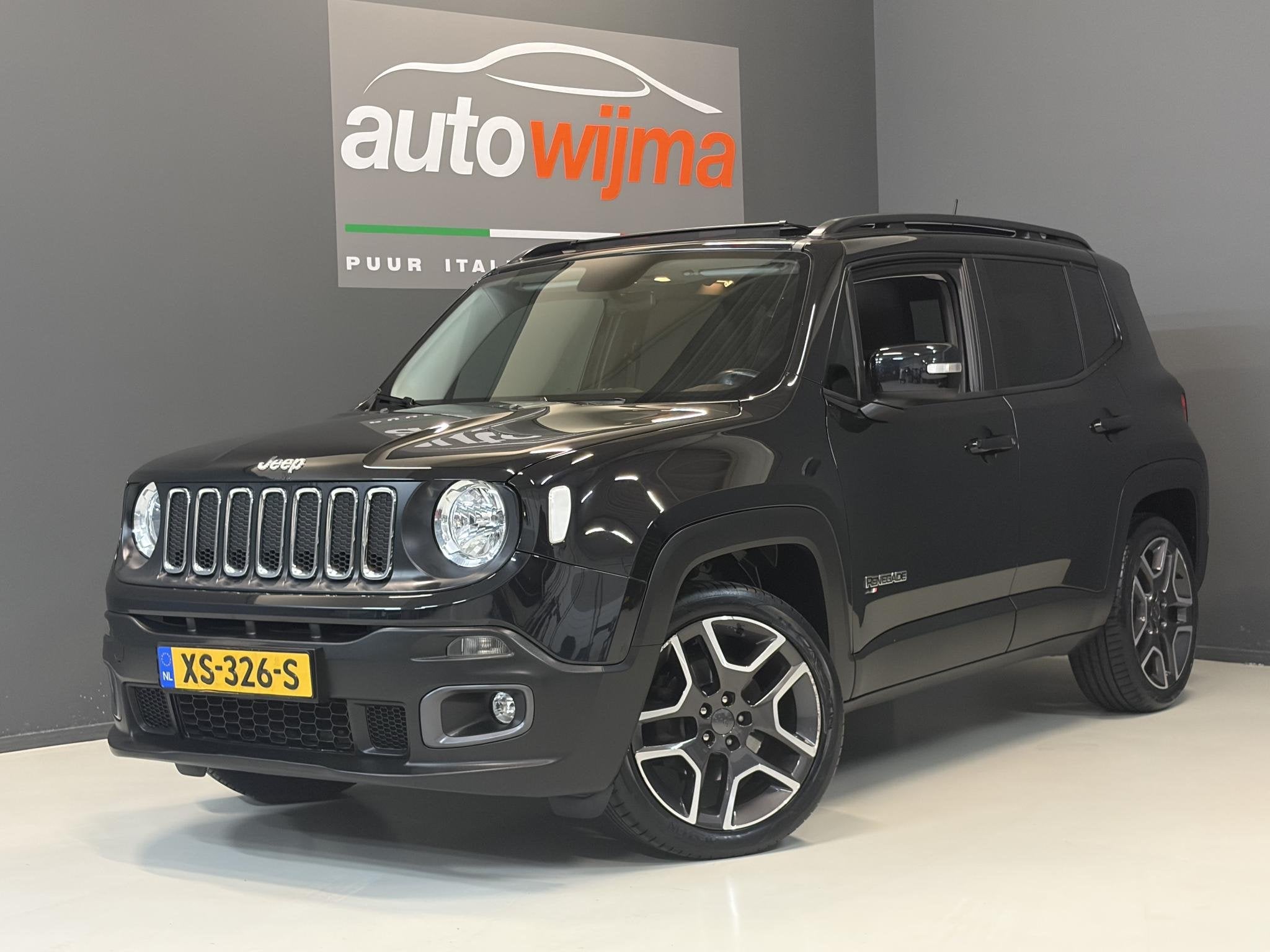 Jeep Renegade 1.6 E-Torq Black Line Navigatie, Trekhaak, Pan, Auto's, Voorwielaandrijving, Stof, Gebruikt, 4 cilinders