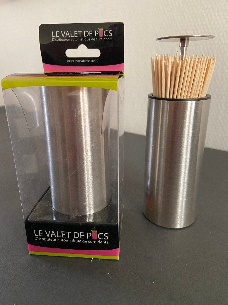 Tandenstoker Dispenser Automatische roestvrijstaal, Huis en Inrichting, Keuken | Keukenbenodigdheden, Ophalen of Verzenden, Nieuw