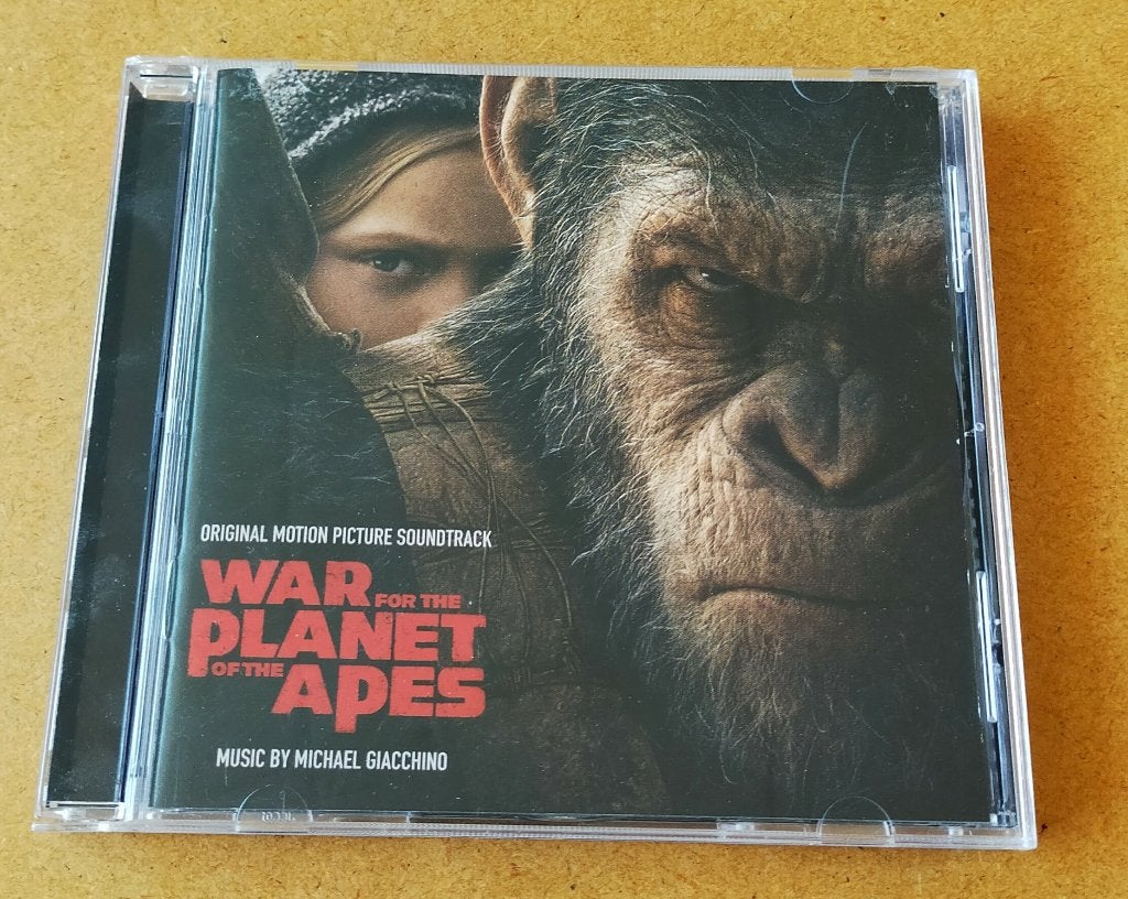 War For The Planet Of The Apes Soundtrack CD 2017 Giacchino, Ophalen of Verzenden, Zo goed als nieuw