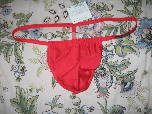 Te koop heren beach tanga Manstore, Verzenden, Overige maten, Manstore, Rood