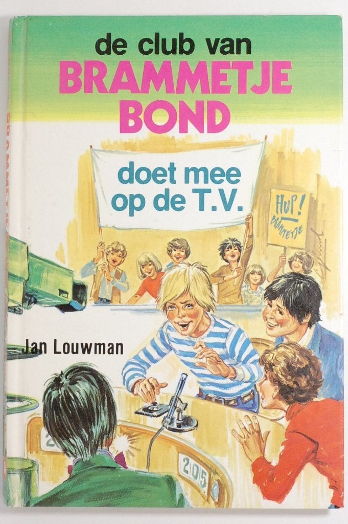 De club van Brammetje Bond doet mee op de T.V. - Jan Louwman