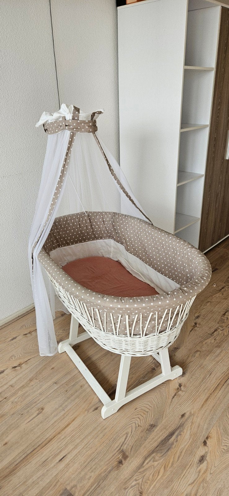 mooie baby wieg incl matrasje, Ophalen of Verzenden, Zo goed als nieuw, Wieg