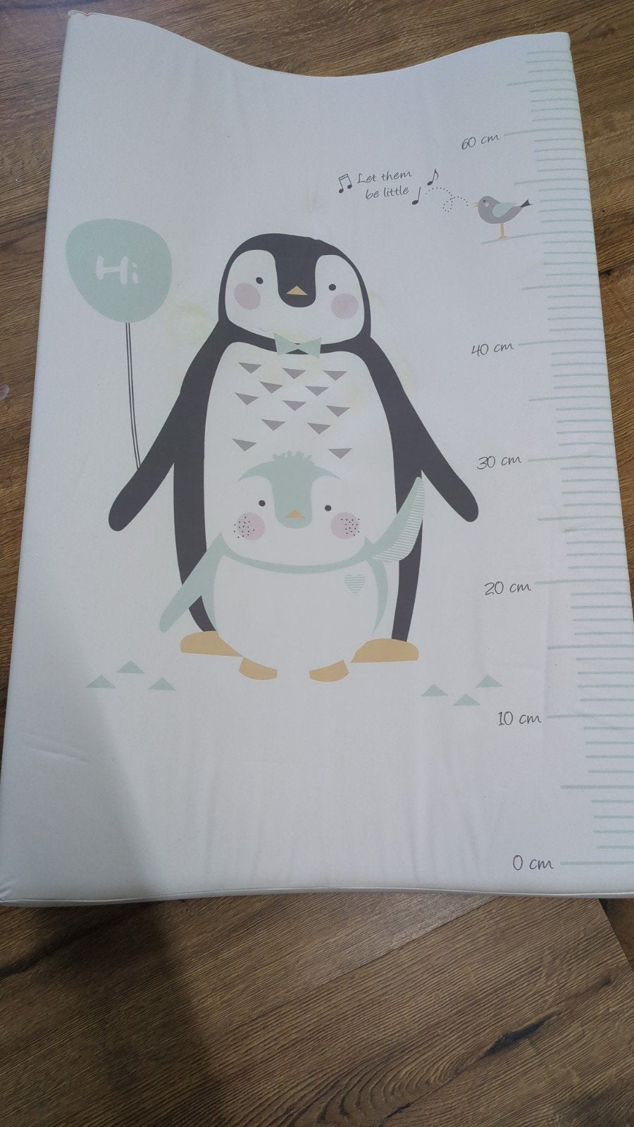 Bébé-jou Aankleedkussen met Pinguïn Design, Ophalen, Aankleedkussen, Zo goed als nieuw, Bébé-jou