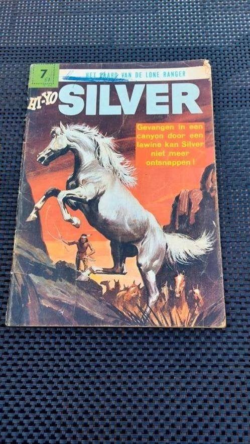 Silver het paard van de lone ranger uit 1962, Eén stripboek, Ophalen of Verzenden, Zo goed als nieuw