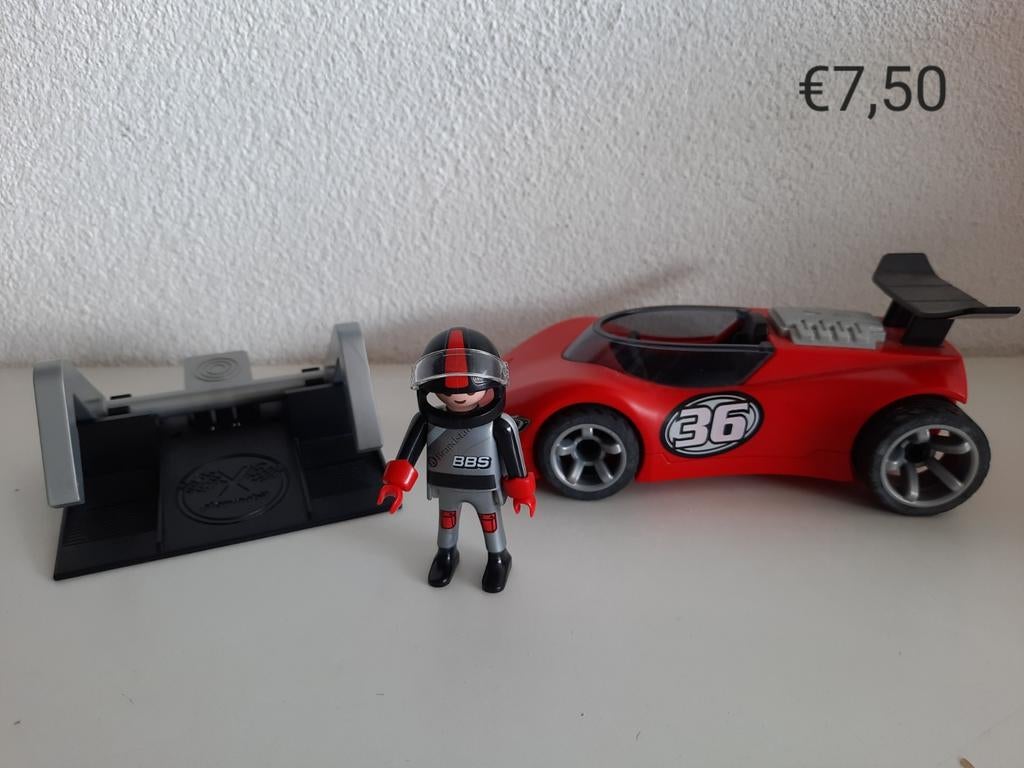 Playmobil sport racer 5175, Ophalen of Verzenden, Zo goed als nieuw, Complete set