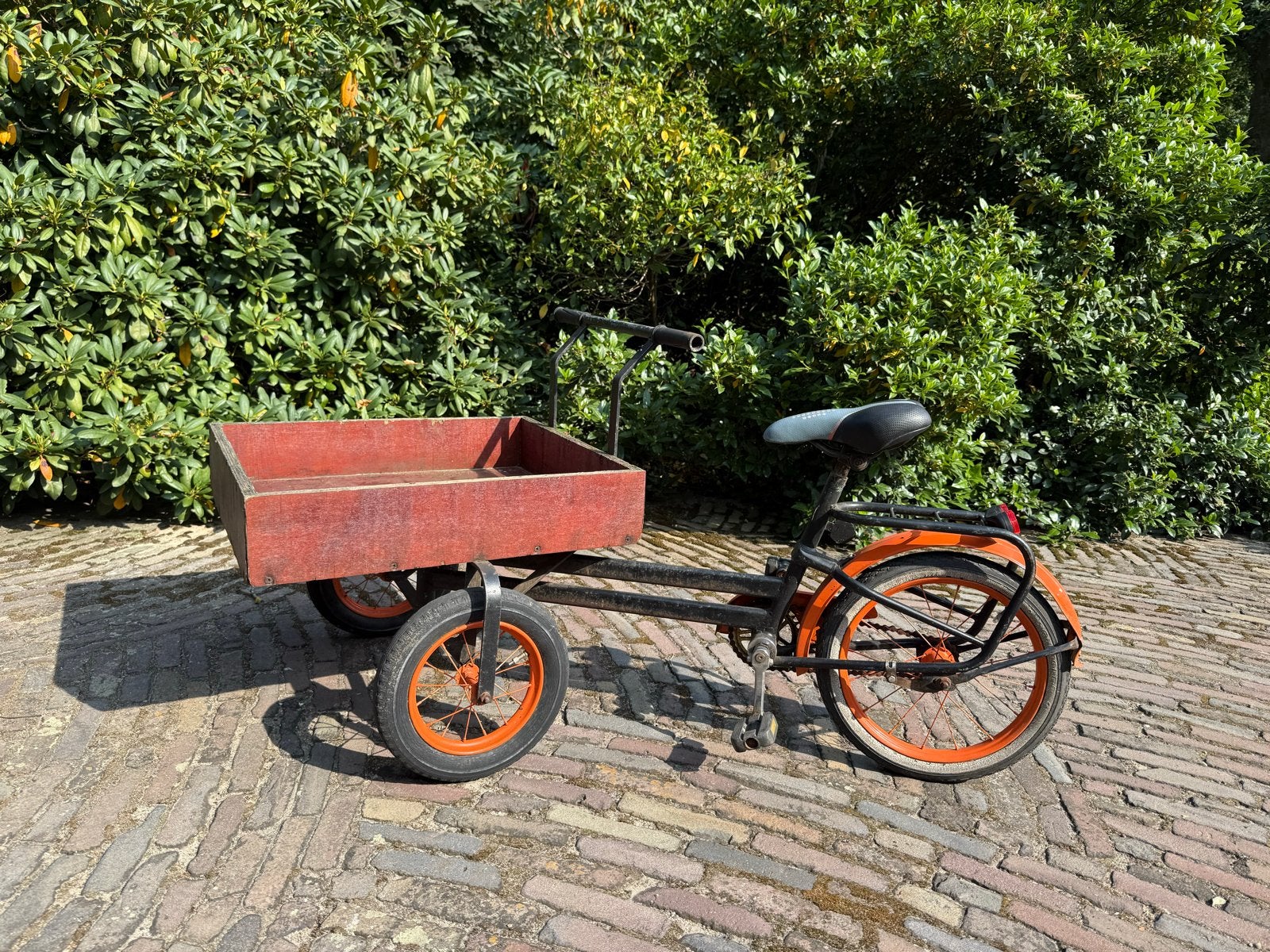 Bakfietsje - kinderbakfiets - bakfiets voor kinderen, Terugtraprem, Gebruikt, Goederen, Ophalen