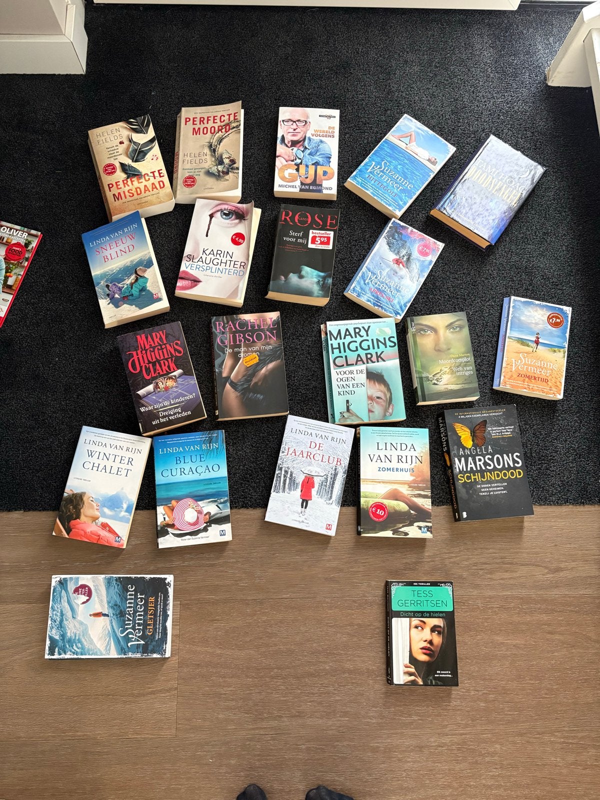 Grote collectie thrillers en romans - Diverse auteurs, Ophalen, Gelezen, Nederland