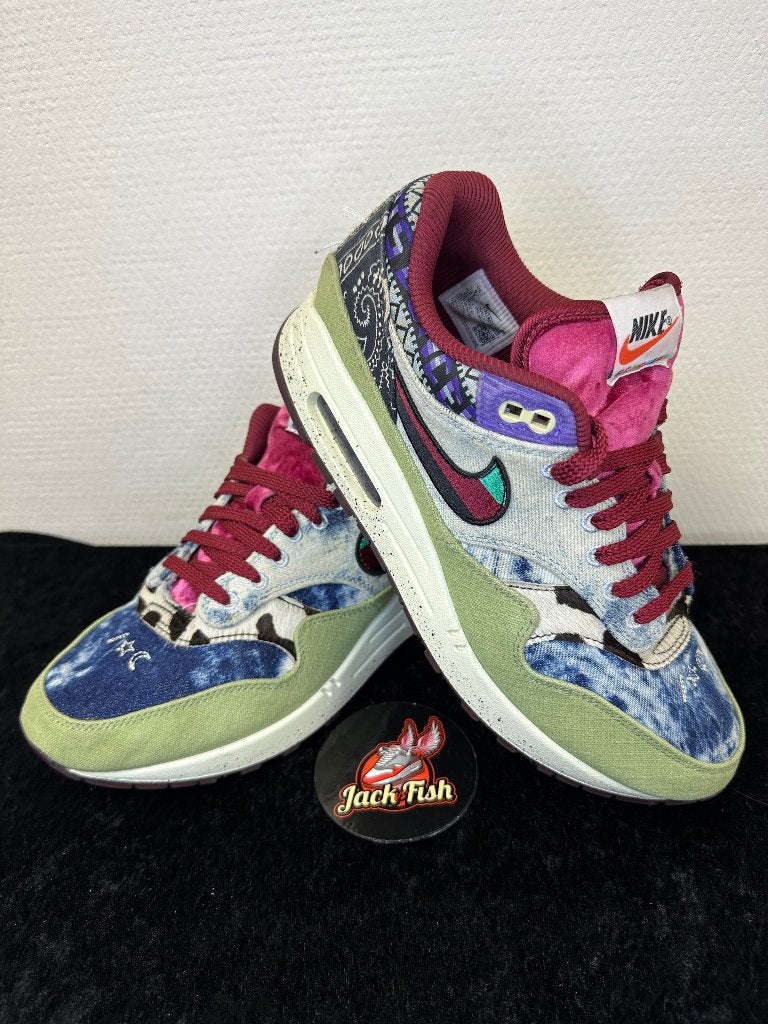 Nike Air Max 1 Concepts Mellow - Size 42,5, Overige kleuren, Nike, Ophalen of Verzenden, Sneakers of Gympen
