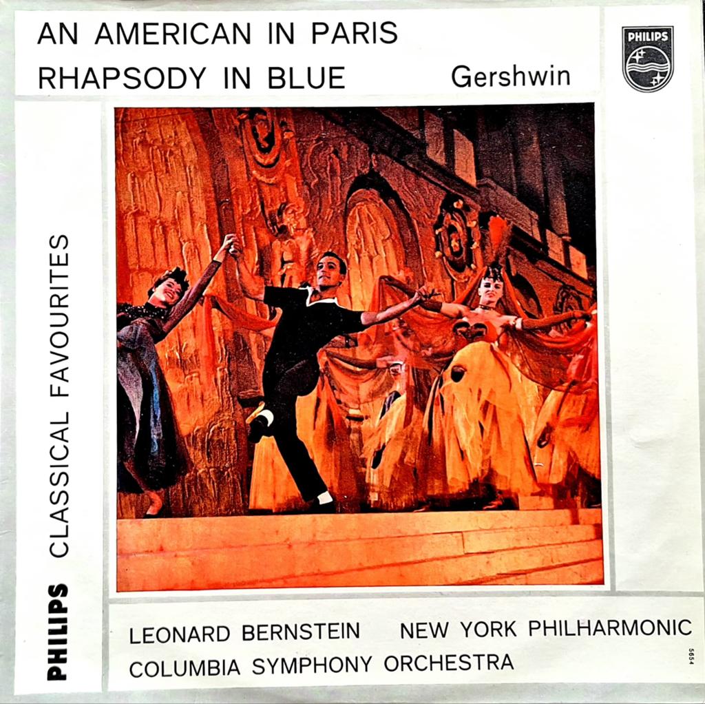 10"/LP  GERSHWIN/BERNSTEIN - American In Paris/Rhapsody In, Gebruikt, Overige typen, Ophalen of Verzenden, 12 inch