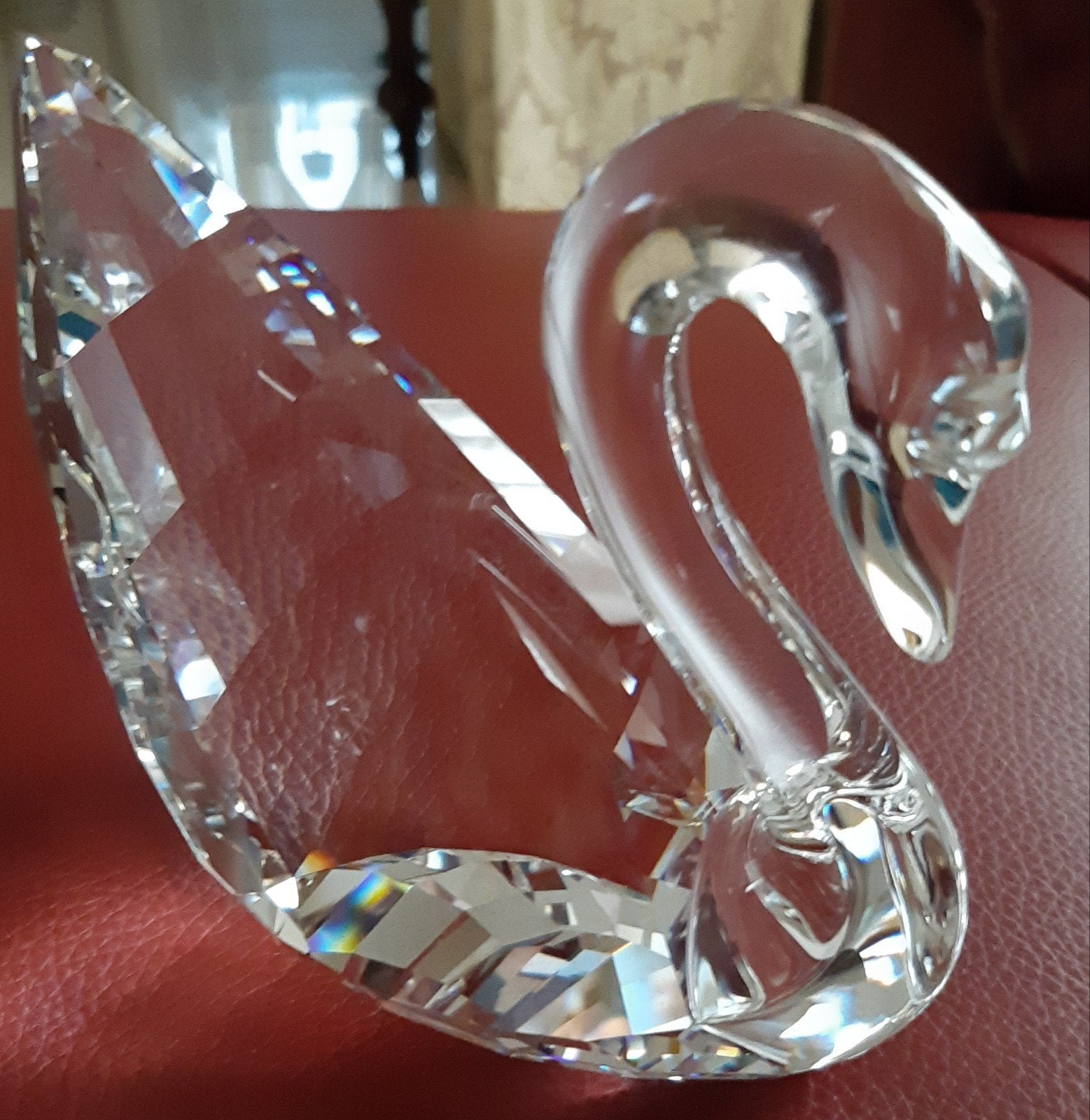 Swarovski zwaan nieuw 1075309, Ophalen of Verzenden, Nieuw, Figuurtje