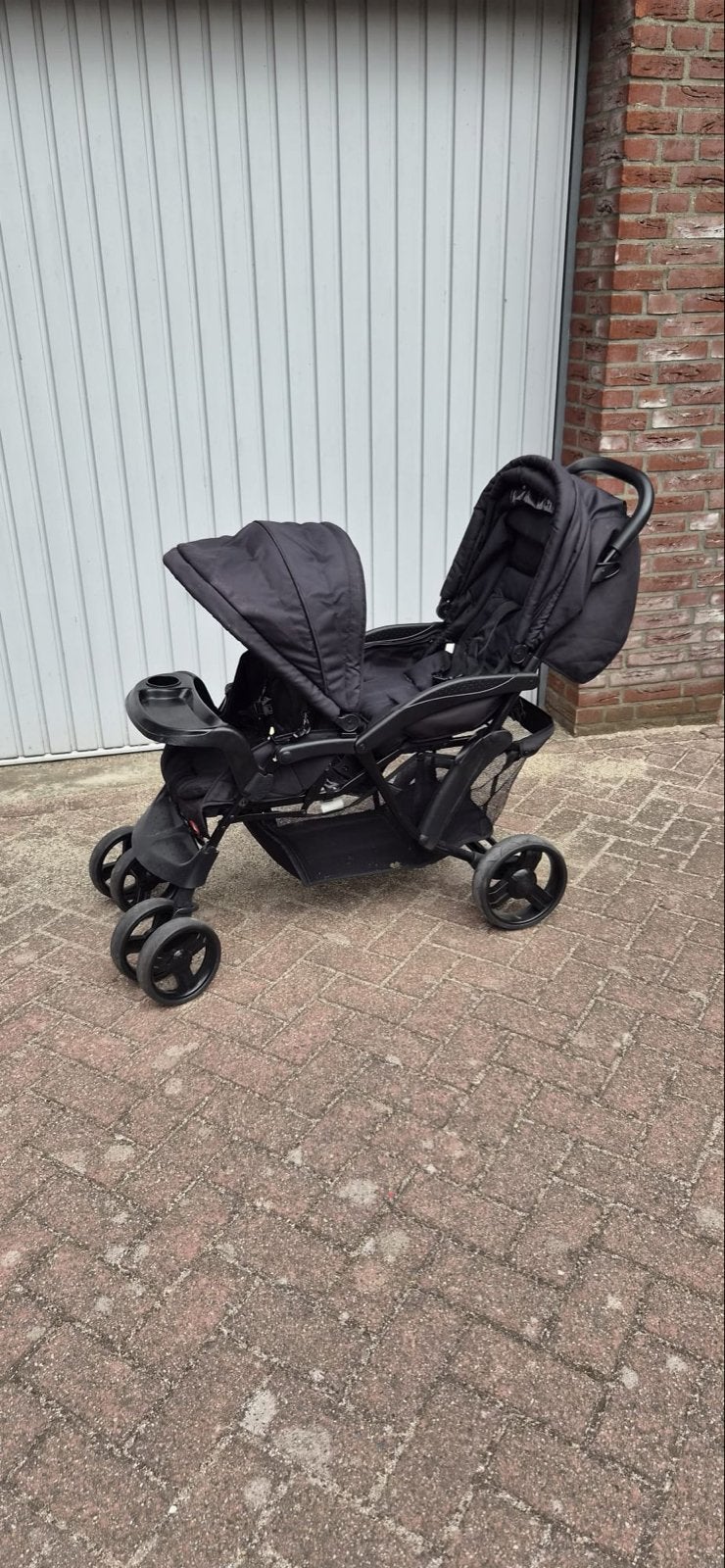 Tweeling buggy duo buggy, Kinderen en Baby's, Kinderwagens en Combinaties, Gebruikt, Duowagen, Combiwagen, Ophalen