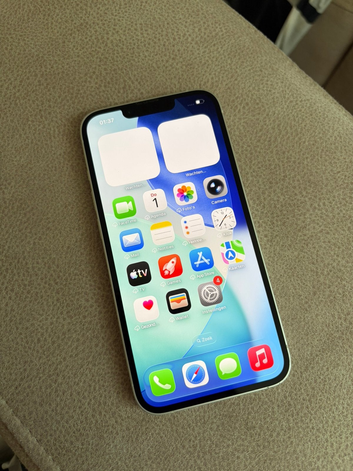 Nette iPhone 14 | 128 GB | White | Nieuwe batterij., 128 GB, Wit, Ophalen of Verzenden, Zo goed als nieuw