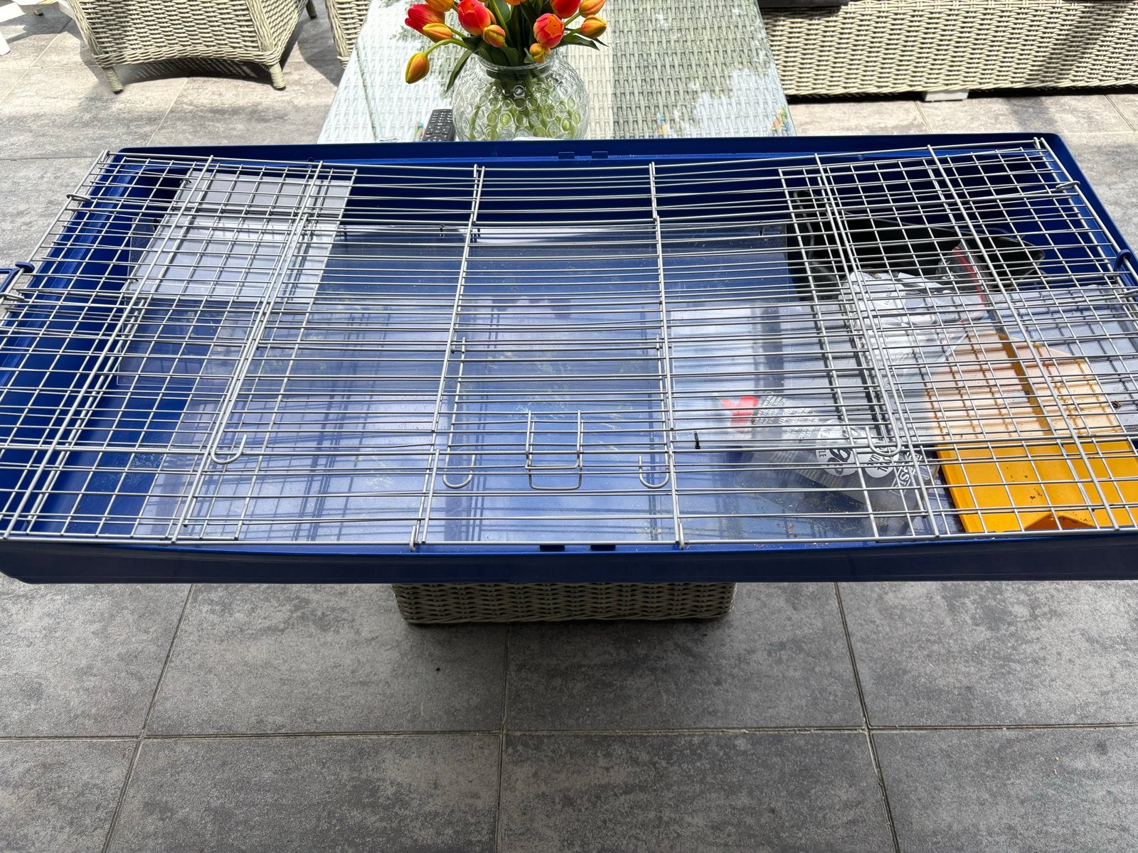 Te koop cavia kooi + toebehoren, Ophalen, Gebruikt, Overige typen