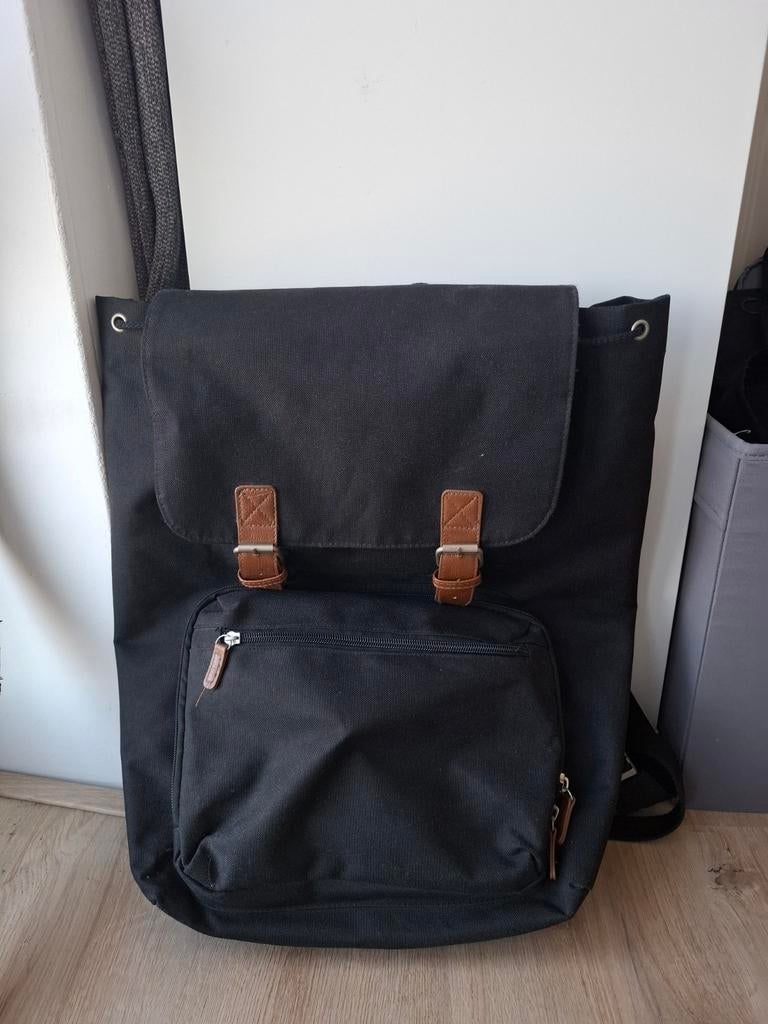 Vintage Laptoptas - BagBase, Ophalen of Verzenden, 16 inch, Nieuw, Rugzak