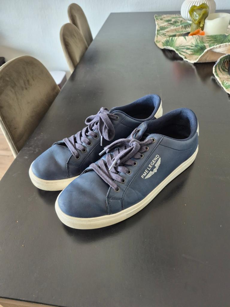 PME Legend Falkon heren sneakers - navy - maat 45, Ophalen, Blauw, PME Legend, Sneakers of Gympen