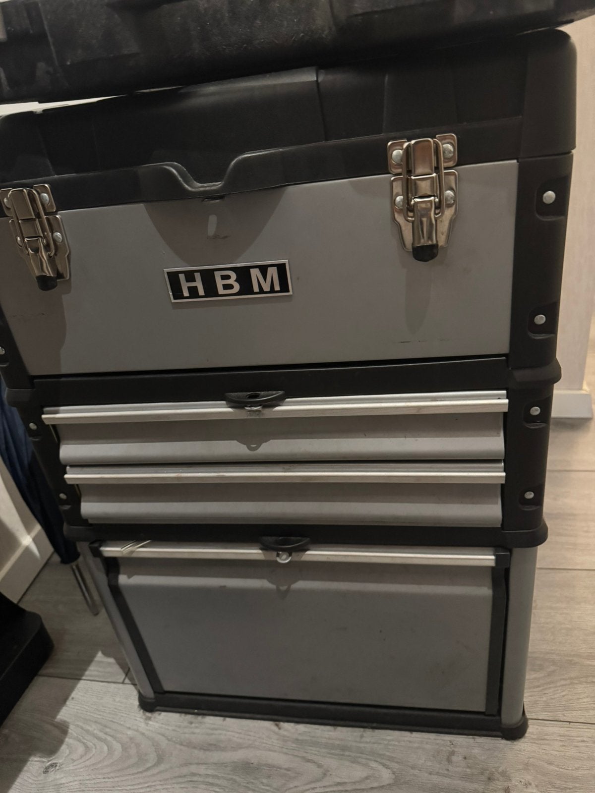 HBM Gereedschaptrolley Gevuldmet Gedore, Meetgereedschap etc, Ophalen, Zo goed als nieuw