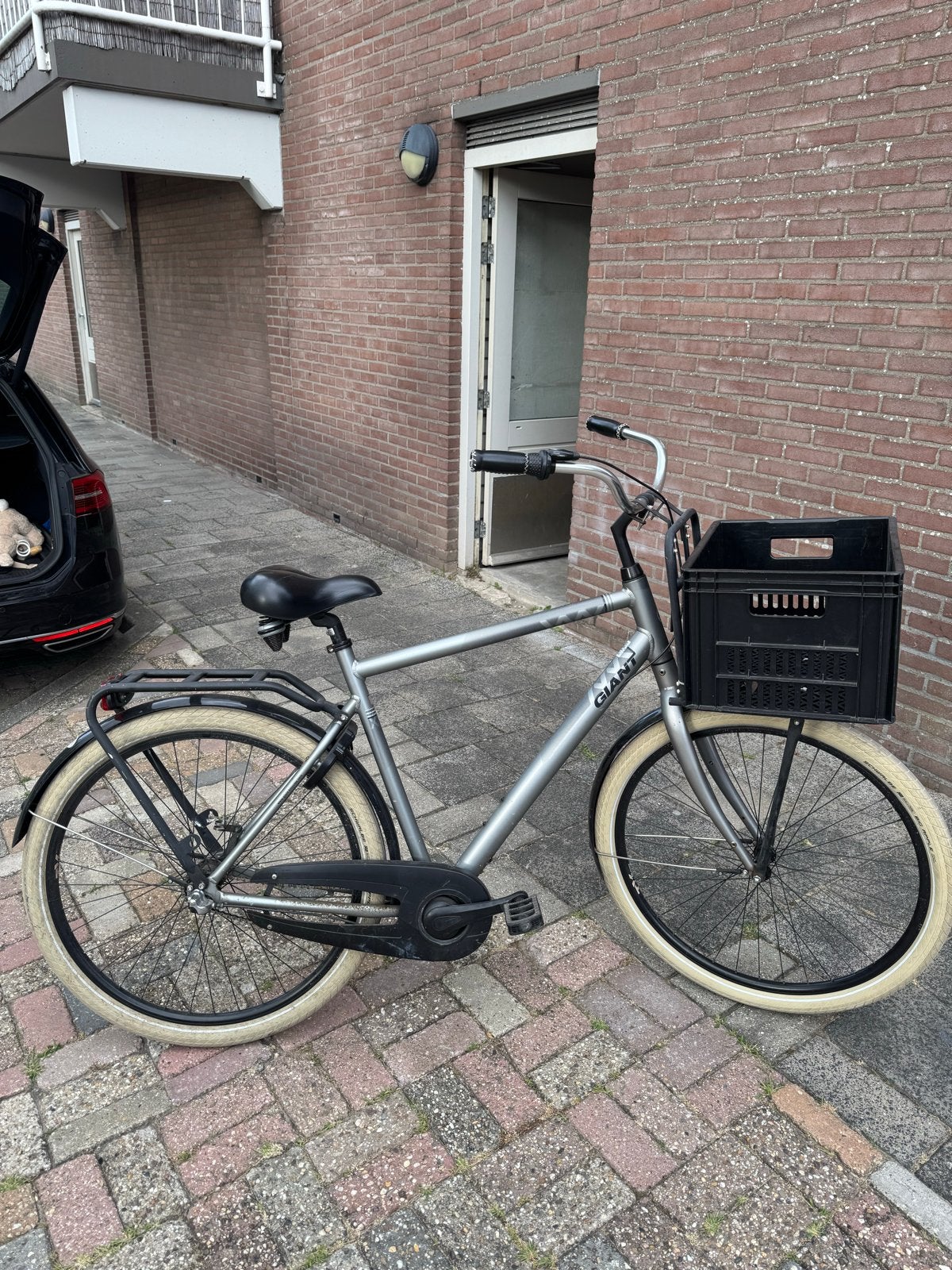 Giant herenfiets maat XL met terugtraprem en 3 versn., Fietsen en Brommers, Fietsen | Heren | Herenfietsen, Ophalen, Terugtraprem