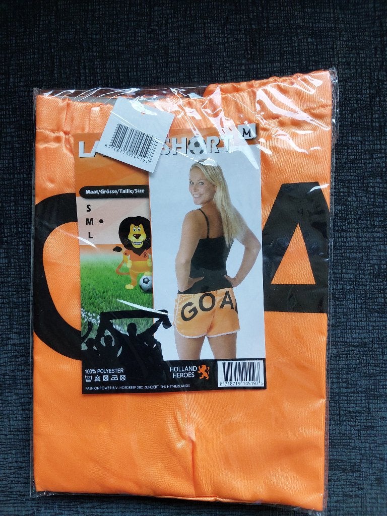 Oranje short, Ophalen of Verzenden, Nieuw, Broek