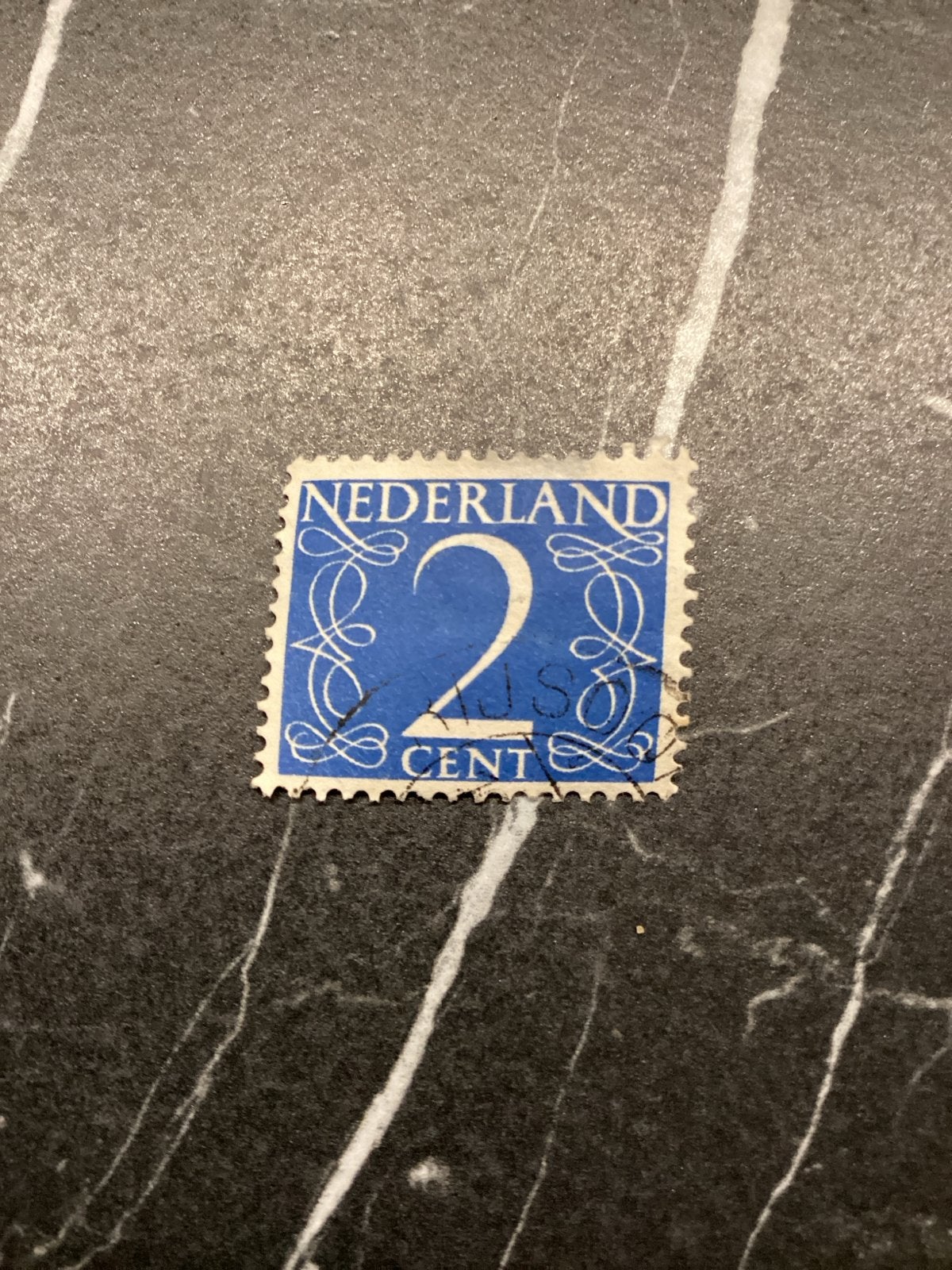 Nederland 2 Cent postzegel Rijsoord, Ophalen of Verzenden, T/m 1940, Gestempeld
