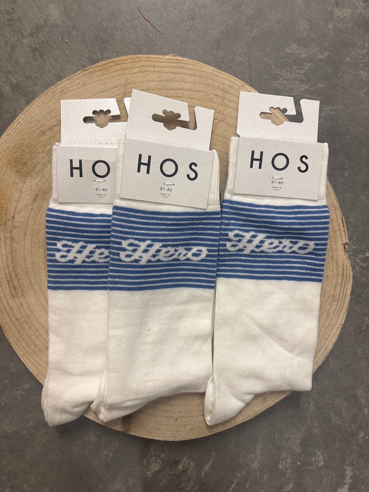 HOS Heroes on Socks - Nantucket Blue (Maat 41-46), Ophalen of Verzenden, Nieuw, Maat 43 t/m 46, Blauw