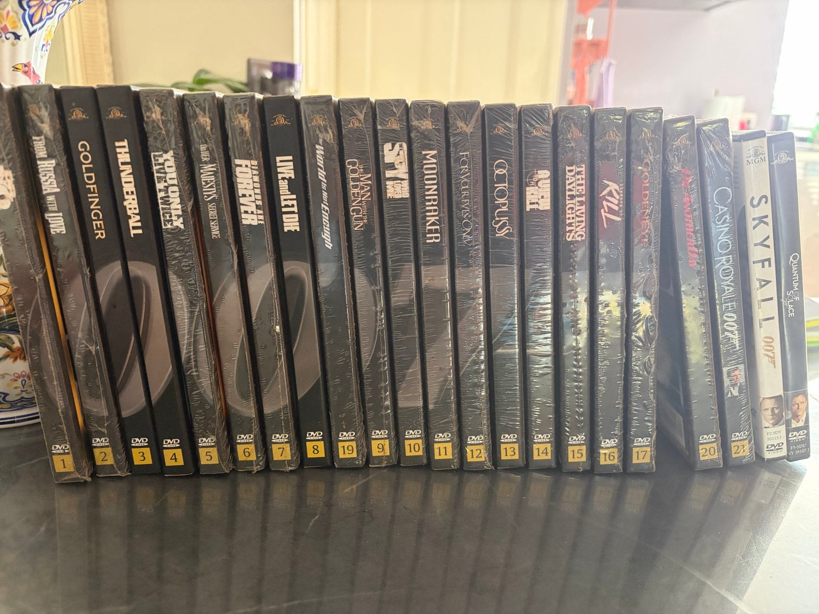 James Bond DVD collectie (22 films) 18x sealed, Engels, Speciale editie, Nederlands, Actie