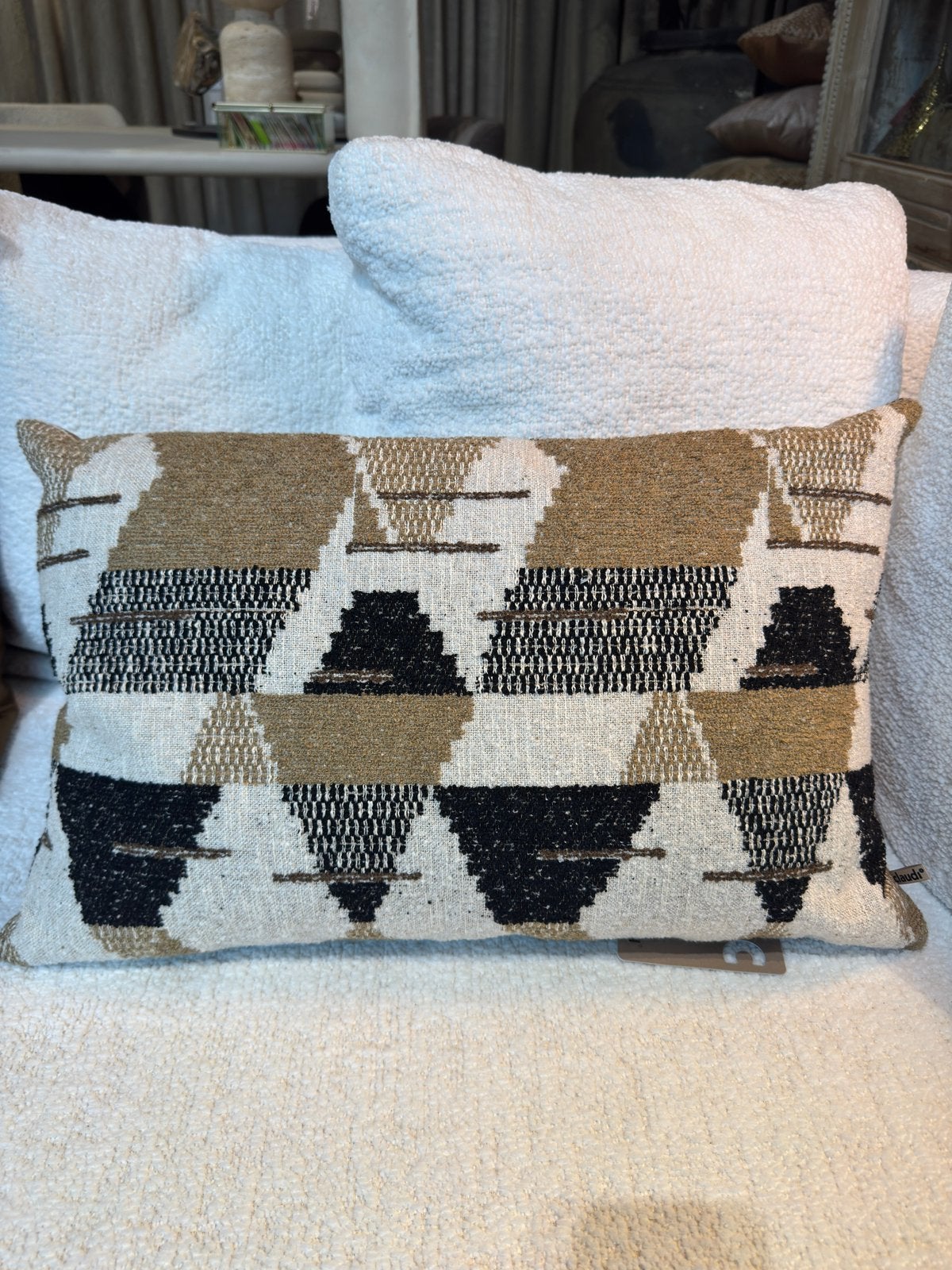 Nieuw Claudi kussen, Beige, Nieuw, Ophalen of Verzenden, Sierkussen