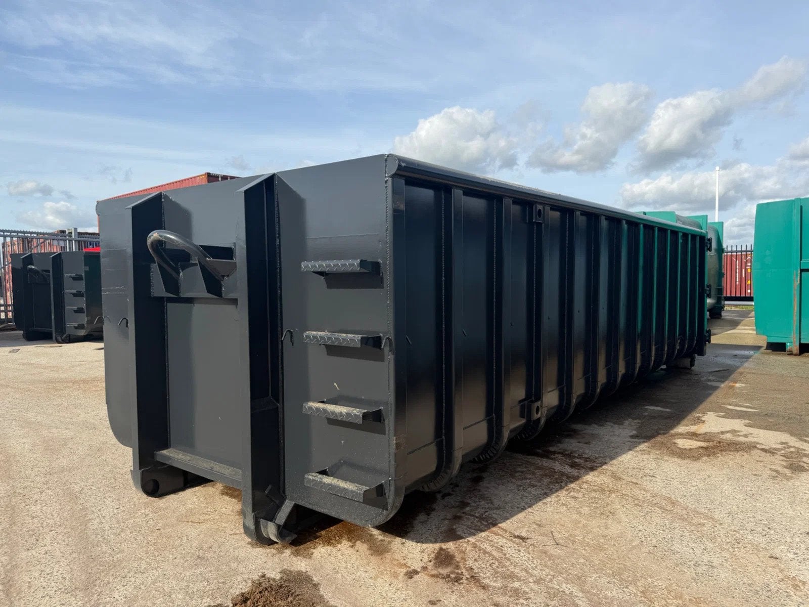 Sidalco 20m3 open container ral 7021 (bj 2026)