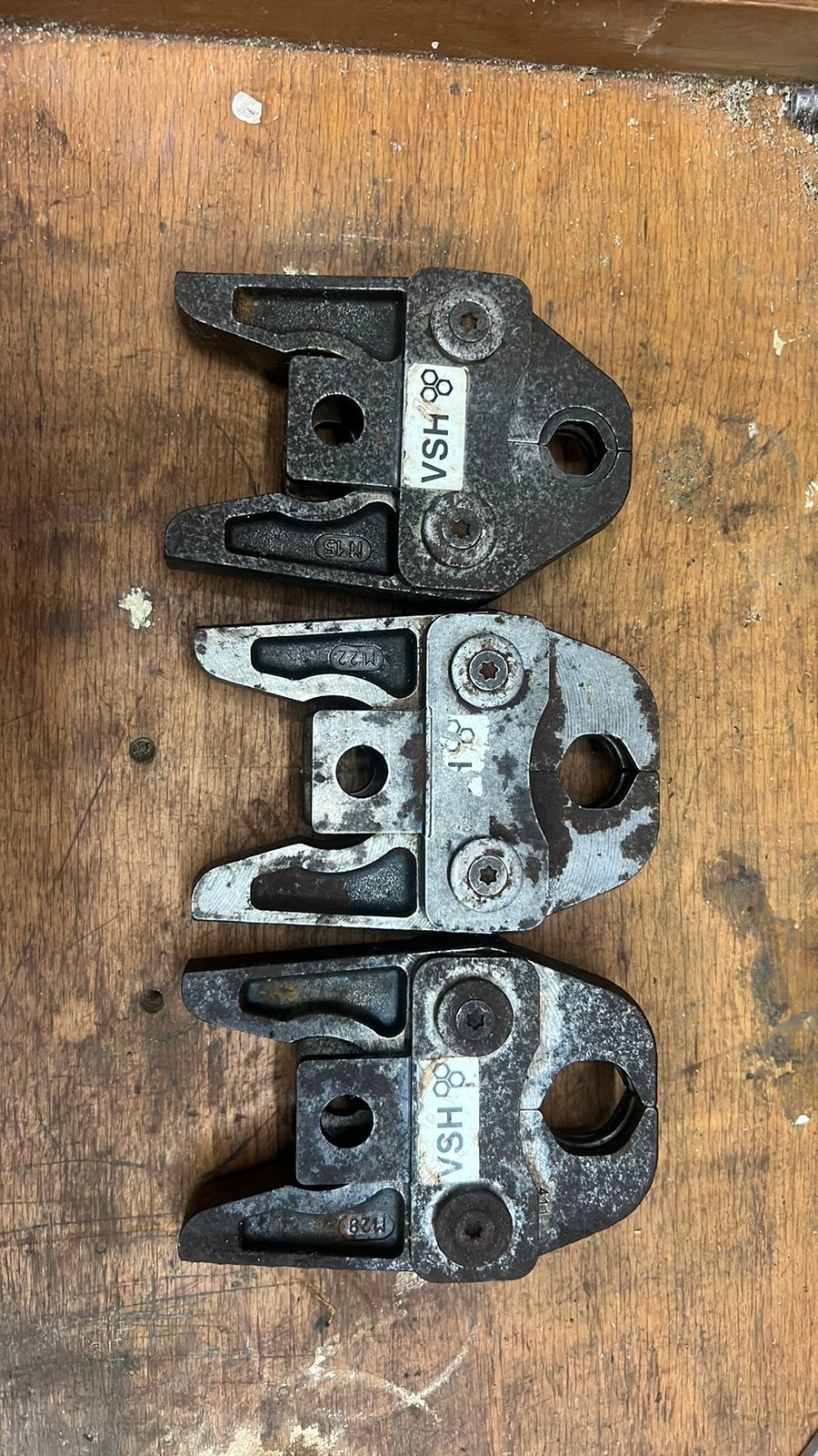 Persbekken M15,22,28 mm