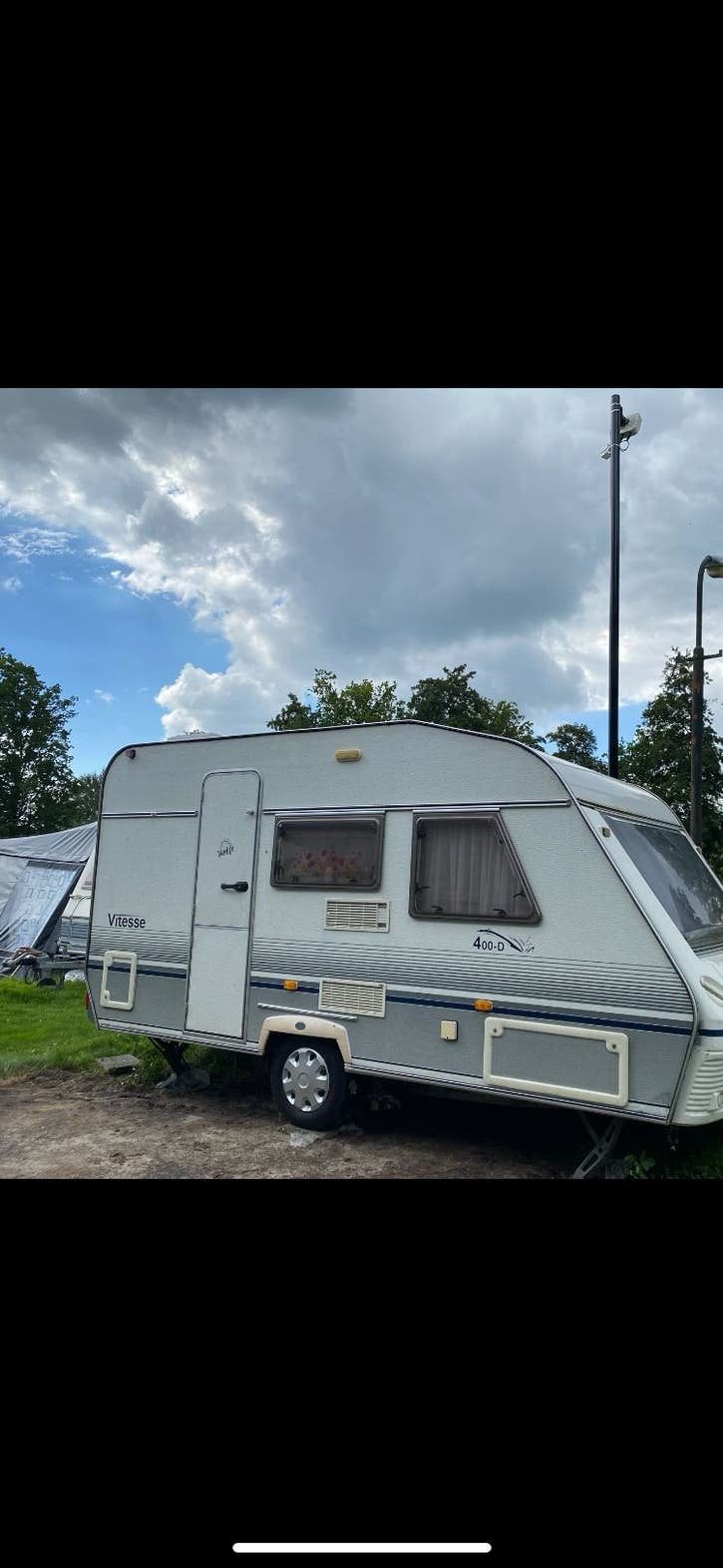 Beyerland 400 D tot 4 pers. NIEUWE opblaas voortent., Caravans en Kamperen, Voortenten en Luifels, Ophalen, Gebruikt, Overige merken