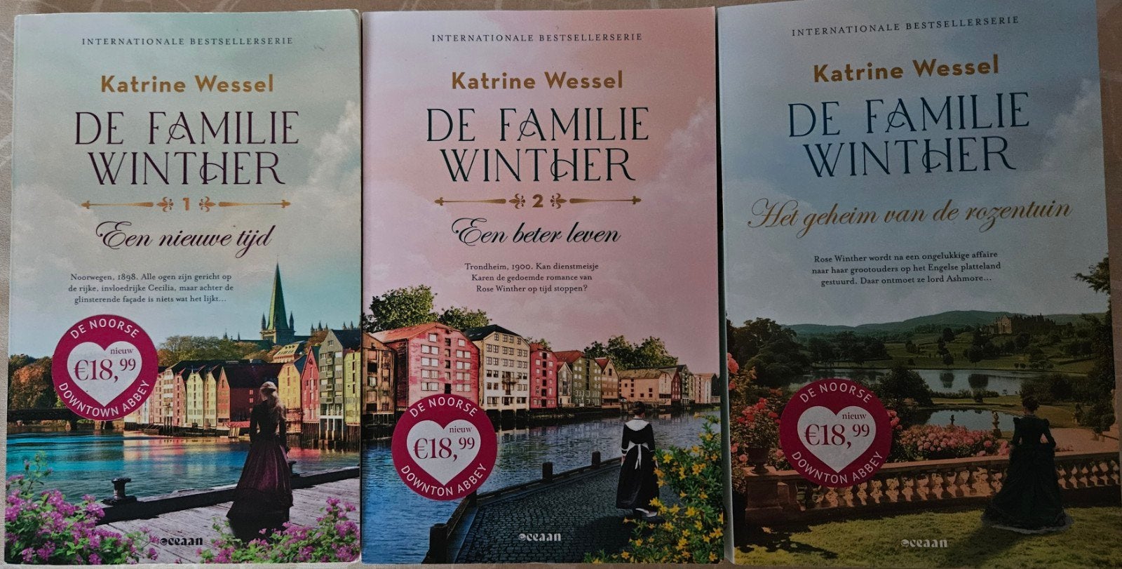 Katrine Wessel trilogie De familie Winther, Ophalen of Verzenden, Zo goed als nieuw