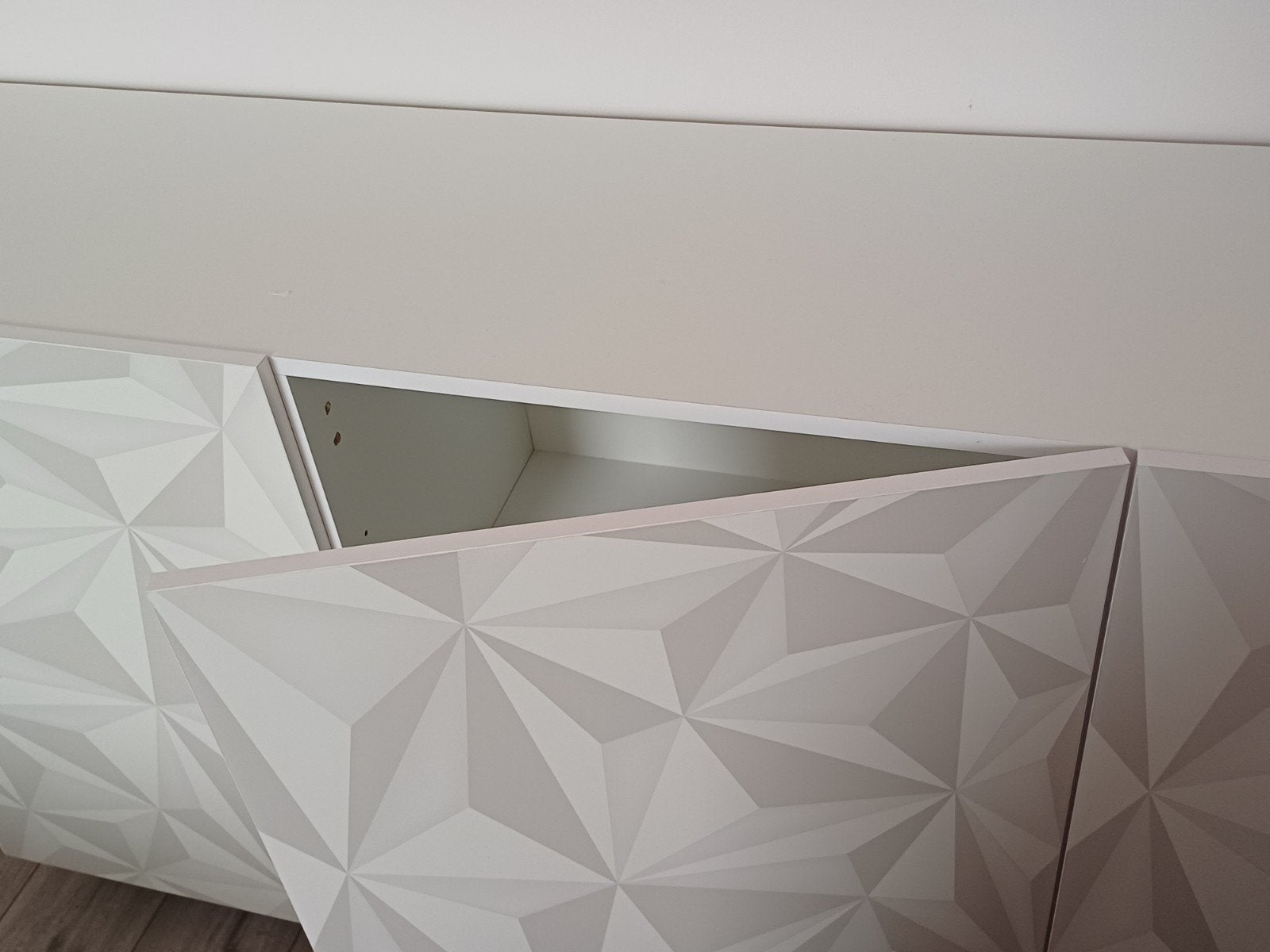 Dressoir wit hoogglans 180 cm breed, Ophalen, Zo goed als nieuw