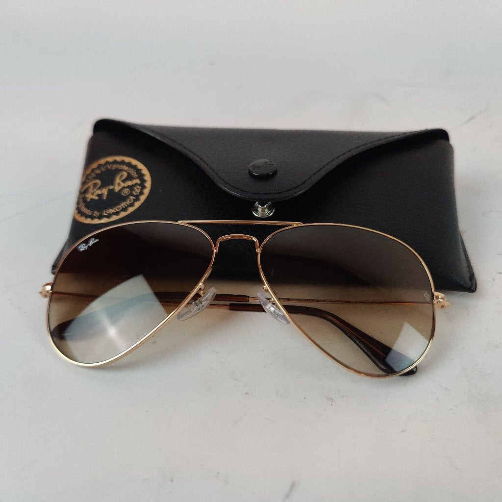 Rayban Aviator Large Metal RB3025 Zonnebril, Sieraden, Tassen en Uiterlijk, Zonnebril, Ophalen of Verzenden, Zo goed als nieuw