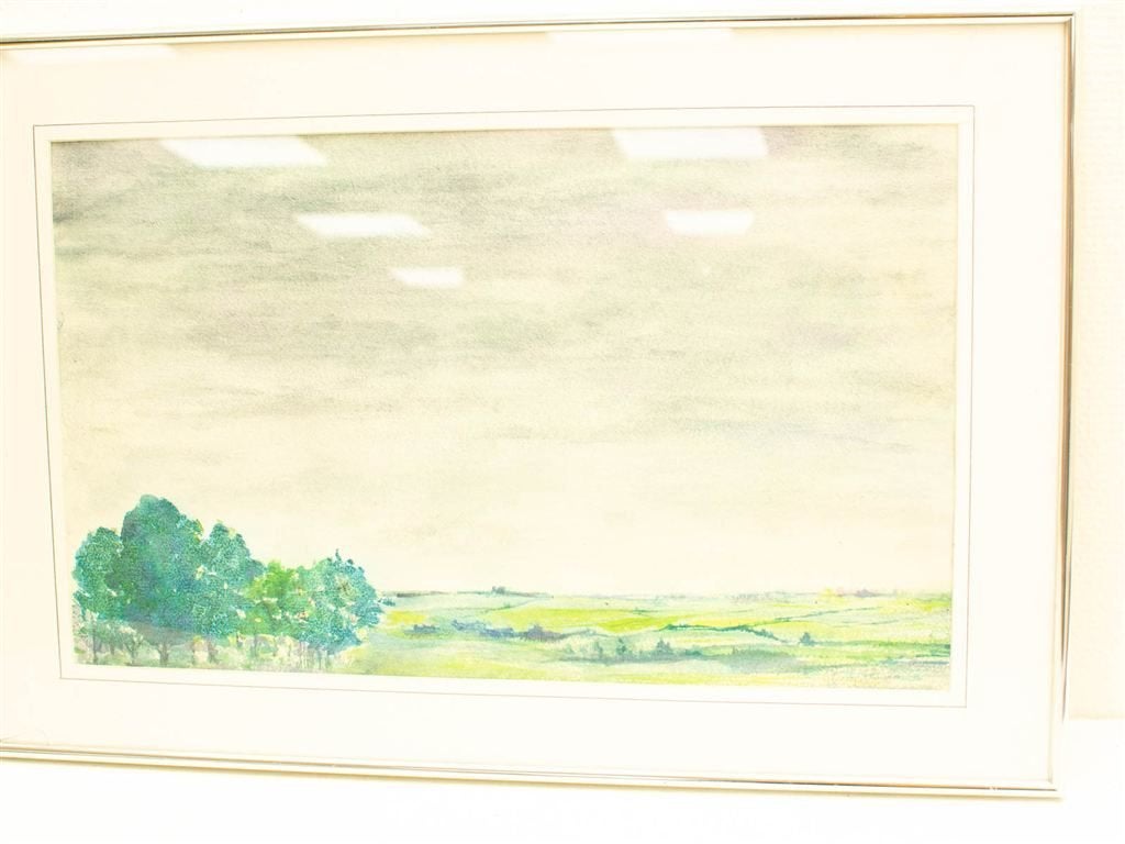 Schilderij landschap 31316, Ophalen of Verzenden, Gebruikt, Schilderij