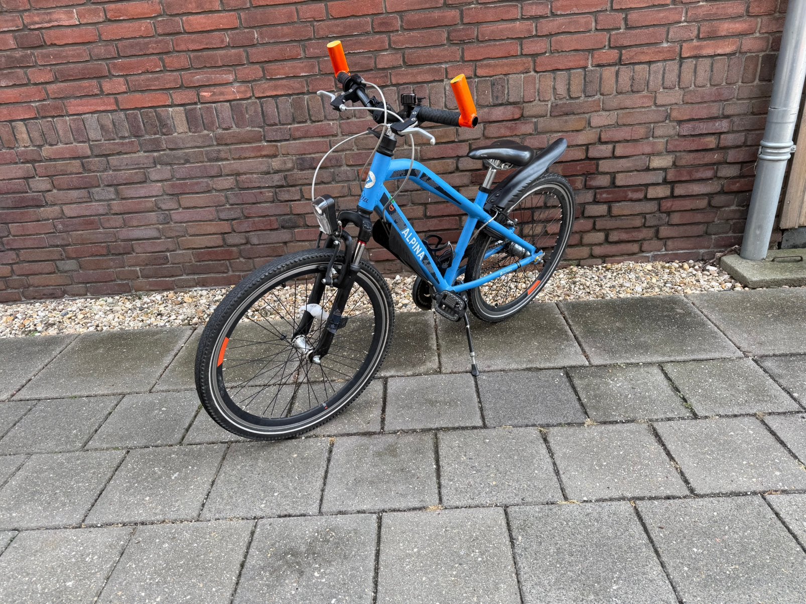 Alpina stoere jongens blauw 24 inch, Ophalen, 24 inch, Velgrem, Versnellingen